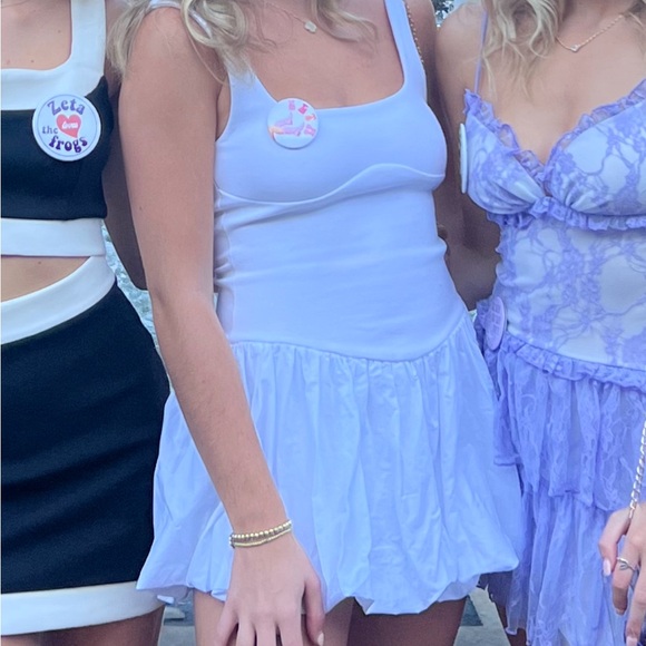 WHITE ZARA DRESS - Picture 3 of 3